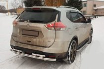 Nissan X-trail T32/Rogue 2014–2021 Achterbeschermbeugel NSXT.13.6.B1-08 (RVS) foto 2