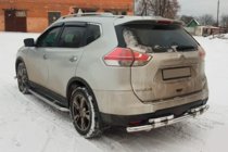 Nissan X-trail T32/Rogue 2014–2021 Achterbeschermbeugel NSXT.13.6.B1-08 (RVS) foto 3