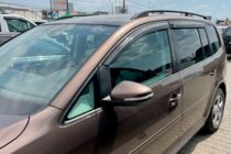 Volkswagen Touran 2010–2015 Raamdeflectoren (4 stuks, HIC) foto 2