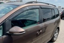 Volkswagen Touran 2010–2015 Raamdeflectoren (4 stuks, HIC) foto 3