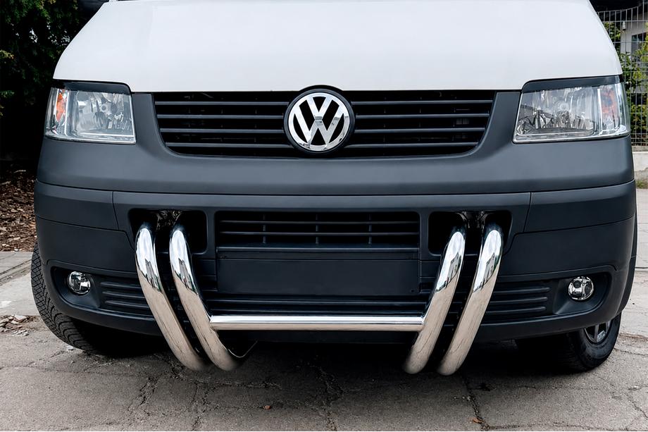 Volkswagen T5 Transporter 2003–2010 RVS bullbar ST006-03 nieren Foto 3