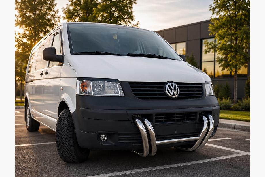 Volkswagen T5 Transporter 2003–2010 RVS bullbar ST006-03 nieren Foto 1