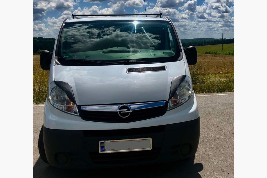 Renault Trafic 2001–2015 Koplampwenkbrauwen Porshe-style Foto 2
