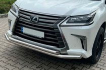 Lexus LX570/450d 2008–2022 Voorbeschermbeugel ST014 (2015+, RVS) foto 1