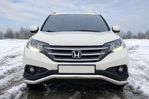 Honda CRV 2012–2016 Voorbeschermbeugel ST007 (RVS) foto 1