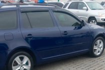 Skoda Octavia II A5 2010–2013 Raamdeflectoren SW (4 stuks, HIC) foto 1