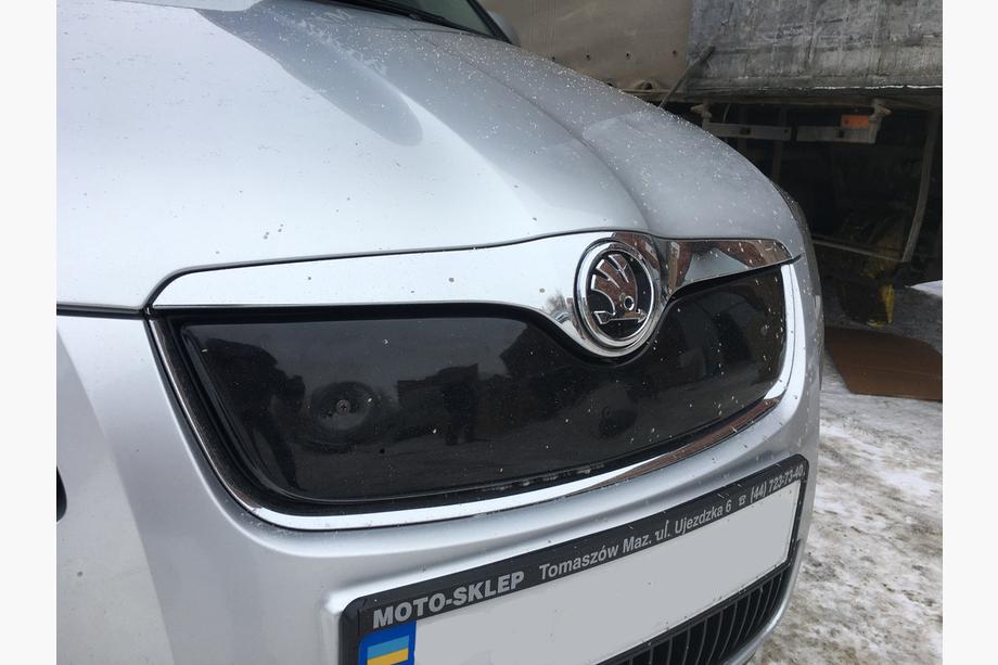 Skoda Fabia 2007–2014 Winterafdekking voor radiatorrooster (2007-2010, bovenste) Mat Foto 2