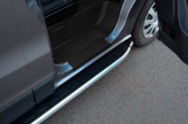 Citroen Nemo 2007–2017 Fullmond side steps (2 stuks, aluminium) foto 1