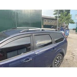 Aluminium dakrails (Caravan, chroom)