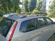 Ford Focus II 2008–2011 Aluminium dakrails (Caravan, chroom) foto 5