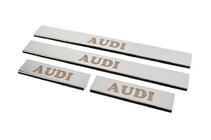 Audi A4 B5 1994–2001 Chromen dorpellijsten (4 stuks, Carmos) foto 2