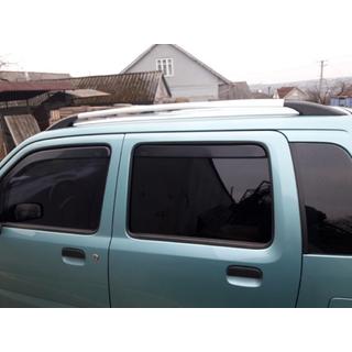 Chromen dakrails Opel Agila 2000–2007 foto 2