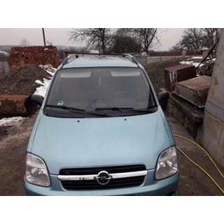 Chromen dakrails Opel Agila 2000–2007 foto 4