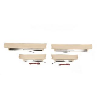 Instaplijsten met verlichting (beige) Toyota Land Cruiser Prado 150 2009–2023 foto 3