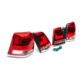 Achterlichten 2007-2015 V1 (design 2016+) Toyota Land Cruiser 200 2007–2021 foto 3