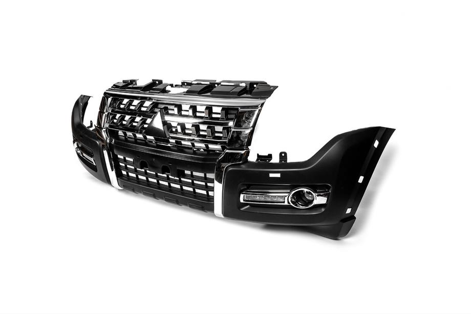 Mitsubishi Pajero Wagon IV 2006–2021 Restyling kit (voorbumper) Foto 15