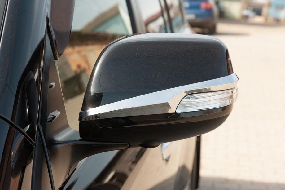 Toyota Land Cruiser 200 2007–2021 Spiegelstrips 2012-2021 (2 stuks, chroom) Foto 8