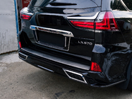 Lexus LX570/450d 2008–2022 Achterbumperinzetstuk met chroom (2016+) foto 3