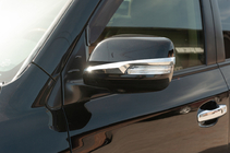 Toyota Land Cruiser Prado 150 2009–2023 Spiegelstrips (set van 2, chroom) foto 9
