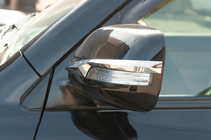 Toyota Land Cruiser Prado 150 2009–2023 Spiegelstrips (set van 2, chroom) foto 2