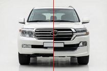 Toyota Land Cruiser 200 2007–2021 Restyling kit van LC200 2008-2015 naar 2019 Executive foto 1