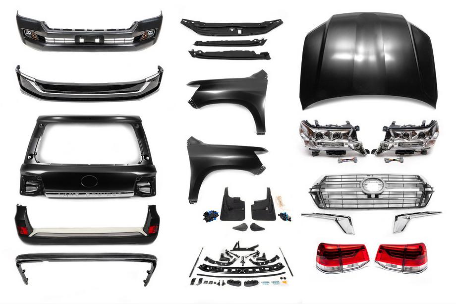 Toyota Land Cruiser 200 2007–2021 Restyling kit van LC200 2008-2015 naar 2019 Executive Foto 2