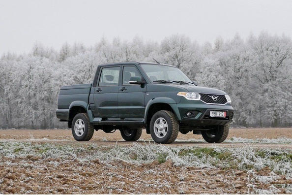 Review van de vernieuwde UAZ Pickup