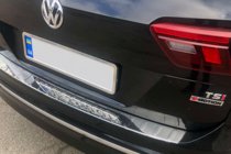 Volkswagen Tiguan 2016–2023 Achterbumper beschermplaat (Carmos, RVS) foto 5