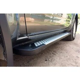 Zijsteps Allmond Grey (2 stuks, aluminium)