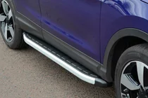 Nissan Qashqai 2010–2014 Fullmond side steps (2 stuks, aluminium) foto 1