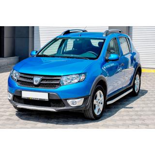 Fullmond side steps (2 stuks, aluminium) Dacia Sandero 2013–2020 foto 1