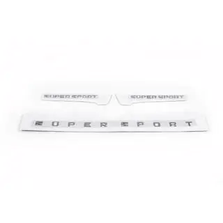 Set Supersport emblemen (3 stuks) foto 2