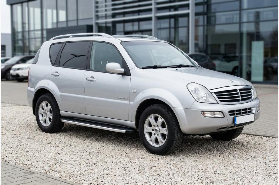 SsangYong Rexton I 2001–2017 Fullmond zijstappen (2 st., aluminium) Image