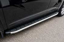 Volkswagen Amarok 2010–2022 Side steps Fullmond Grey (2 st., aluminium) foto 3