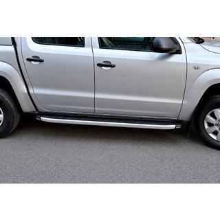 Side steps Fullmond Grey (2 st., aluminium) Volkswagen Amarok 2010–2022 foto 1