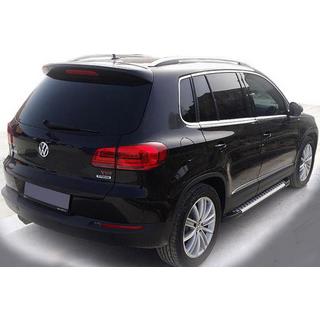 Side steps Allmond Grey (set van 2, aluminium) Volkswagen Tiguan 2007–2016 foto 1