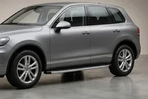 Volkswagen Touareg 2002–2010 Fullmond side steps (2 stuks, aluminium) foto 2