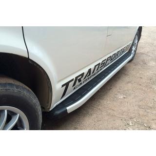 Fullmond side steps (2 stuks, aluminium) Volkswagen T5 Transporter 2003–2010 foto 3