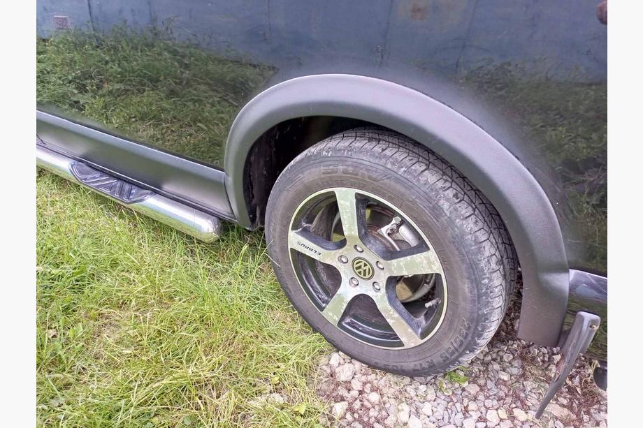 Volkswagen T5 Multivan 2003–2010 Set sierlijsten en wielkastverbreders (11-delig) 2-deurs, korte wielbasis Foto 35