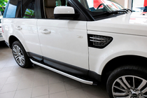Range Rover Sport 2005–2013 Fullmond side steps (set van 2, aluminium) foto 1