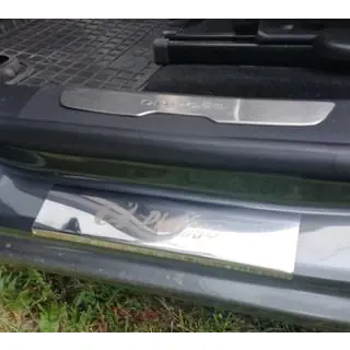 Carmos instaplijsten (4 stuks, RVS) foto 4