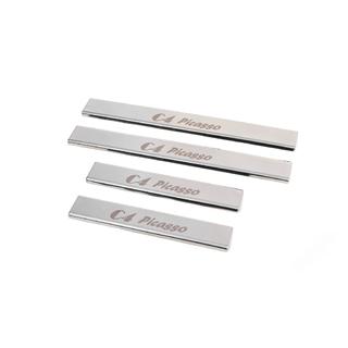 Carmos instaplijsten (4 stuks, RVS) Citroen C-4 Picasso 2013–2022 foto 2