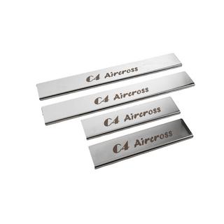 Carmos instaplijsten RVS (4 stuks) Citroen C-4 Aircross 2012–2017 foto 3