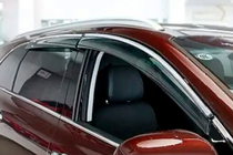 Audi Q7 2015–2026 Raamdeflectors met chroomstrip (4 stuks, HIC) foto 4