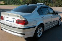 BMW 3 Serie E46 1998–2006 Raamwindschermen SD (set 4 stuks, HIC) foto 1