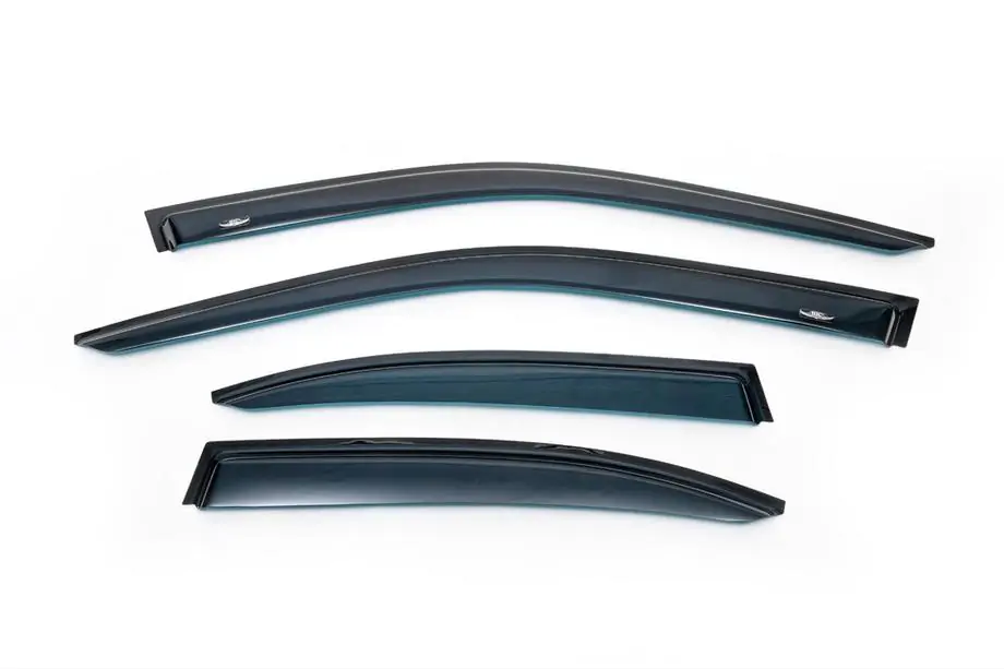 BMW 5 Serie E39 1996–2003 Raamwindschermen SD (set 4 stuks, HIC) Foto 4