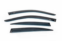 BMW 5 Serie E60/E61 2003–2010 Raamwindschermen SD (set 4 stuks, HIC) foto 2
