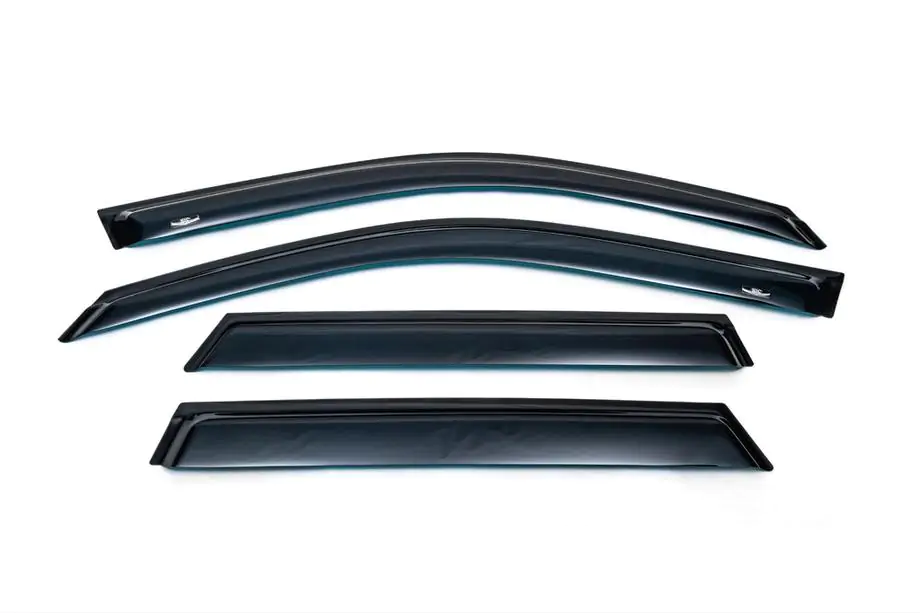 BMW X5 E53 1999–2006 Raamdeflectoren (4 stuks, HIC) Foto 4