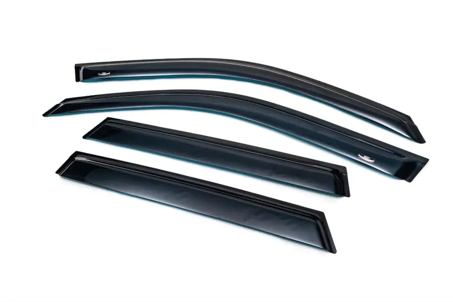 BMW X5 E53 1999–2006 Raamdeflectoren (4 stuks, HIC) Foto 11