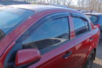 Chevrolet Aveo T250 2005–2011 Raamwindschermen SD (set 4 stuks, HIC) foto 10